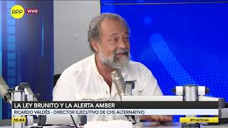 Ricardo Valdés “En la Policía la persona desaparecida vista como algo secundario” [upl. by Akere503]