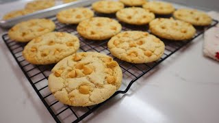 Chewy Butterscotch Cookies  Easy and Eggless [upl. by Ecinahs]