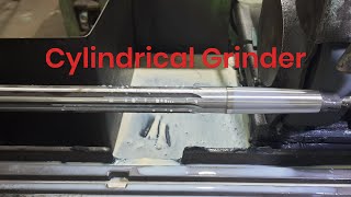 Cylindrical grinding machine Operation  Cylindrical grinding process  Cylindrical grinding lathe [upl. by Adnal]