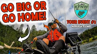 Risking It All Oregon Kayak Bass Fishing Tour Event 2 [upl. by Martinez]