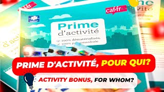 Tout savoir sur la prime d’activité [upl. by Materi439]