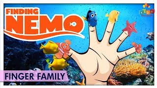 Finding Nemo Finger Family Songs  Learn Colors Collection Songs amp Nursery Rhymes  Kids Carnival [upl. by Enilrae]