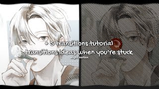 alight motion 5 transitions tutorial ♪ 54 [upl. by Aubreir]