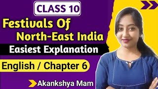 festivals of north east india 10th class  in odia  question answer  class 10 english [upl. by Enamrahs740]