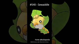 Sewaddle  Pokédex 540 [upl. by Ayyidas]