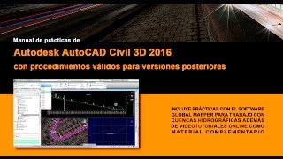 AutoCAD Civil 3D 2016  Intersección en cruz [upl. by Idel]