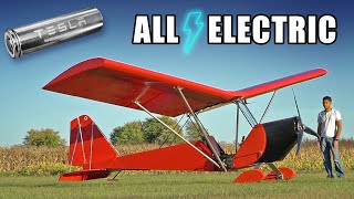 Homemade Electric Airplane MK4 [upl. by Ellehcam]