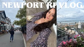 Newport RI Vlog  Staying at the Newport Harbor Island Resort and more [upl. by Enael]