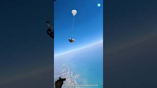 Skydiving not open parachute death ☠️skydiving gta amazingfacts worldscoolest amazingworlds [upl. by Yl238]