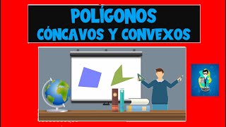 POLÍGONOS SEGÚN SU FORMA POLIGONOS CÓNCAVOS Y CONVEXOS CON EJEMPLOS [upl. by Balough369]