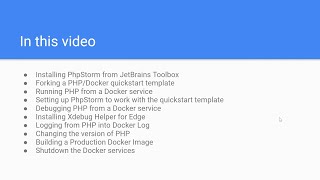 PHP Docker and PhpStorm [upl. by Phia]