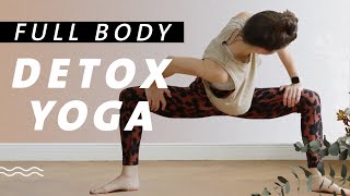 Yoga Detox Flow  Stoffwechsel amp Verdauung anregen Entgiften und Stress abbauen  35 Min [upl. by Cirri]