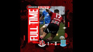 Crusaders 10 Ballymena United 261024 [upl. by Aicened]