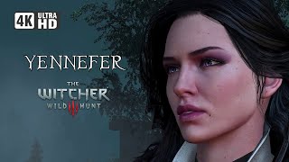 Yennefer  Book Geralt  The Witcher 3  Wild Hunt  4K [upl. by Lyndy]