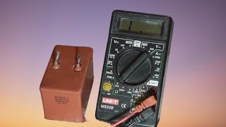 How to check a capacitor [upl. by Aleakim]