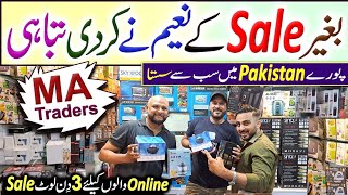 Wholesale Electronics Market  Biggest Electronic Sale  MA Traders Karachi  AbbasKaPakistan [upl. by Nyahs]