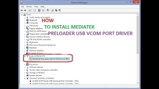 How to install Mt65xx preloader driver 100 working [upl. by Hemphill]