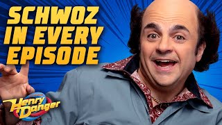 One Schwoz Moment From EVERY EPISODE  Henry Danger [upl. by Aivilys]