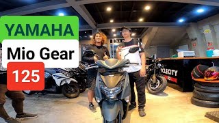 YAMAHA MIO GEAR 125 2024 SRP 79400  SPECS REVIEW SOUND CHECK DEMO  KIRBY MOTOVLOG [upl. by Labannah667]