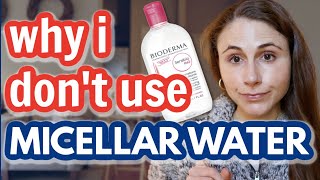 Micellar water vs cleansing oil why I dont use micellar water Dr Dray [upl. by Ilaw821]