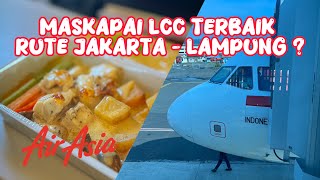 LIMA KELEBIHAN NAIK AIR ASIA RUTE JAKARTA LAMPUNG [upl. by Francisco]