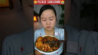 Spicy Chicken Nudus chiness food shorts [upl. by Monteria]