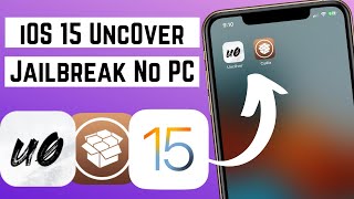 iOS 15 Uncover Jailbreak  How To jailbreak iOS 1571571 no PC [upl. by Salba]