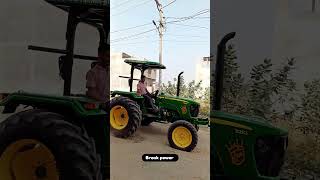 5210 brake test 😁 video tractorstunt ytshortsindia [upl. by Cirillo]