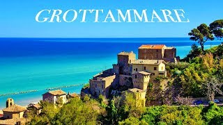 Grottammare Medieval Village  Marche Italy Short Clip about Things to Do 4K [upl. by Hyams]