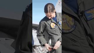 beautiful female pilot of the United States army pilot fighter usa [upl. by Wake]