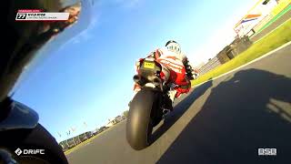 2023 Bennetts British Superbikes Brands Hatch finale Race 3 onboard highlights [upl. by Profant]