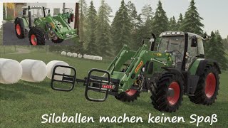 Ls19  Ellerbach  Folge 019  Siloballen fahren [upl. by Rehpinej]