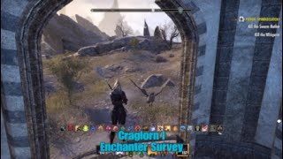 ESO Craglorn I Enchanter Survey Location The Elder Scrolls Online Craglorn 1 [upl. by Imot287]