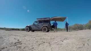 RhinoRack  How to Set Up the Dome 1300 Awning [upl. by Tabina765]