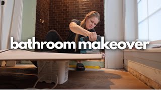 Creating Our Dream Guest Bathroom  DIY Extreme Bathroom Makeover Part 3  Bathroom Remodel [upl. by Oenire]