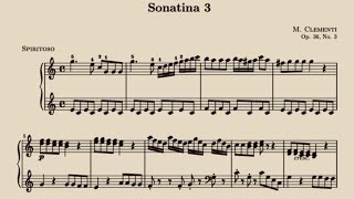 Sonatina No3 in C Major  M Clementi Op36 No3 Mvt I  Daniel Roberts  Pianist [upl. by Adigirb]