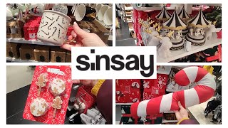 SINSAY 🛍️ ŚWIĄTECZNE NOWOŚCI 🎄 HIT PODUSZKA LASECZKA 🥰 PRZEGLĄD PÓŁEK 🎄 [upl. by Ihsakat]