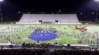 Southmoore High School Marching Band Oklahoma Band Association Finals performance Oct 20 2018 [upl. by Fini40]