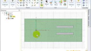 SpaceClaim  Assembly Modeling  Slider Crank Mechanism [upl. by Wendelina]