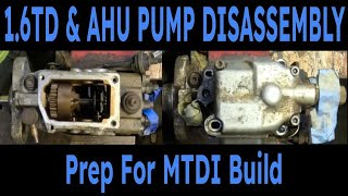 mTDI Injection Pump Build  Disassembly [upl. by Alonzo245]