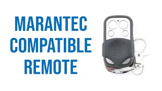 Marantec Compatible Remote Video Description [upl. by Strawn]