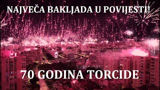 70 godina Torcide Hajduk  Nebo gori nad Splitom 2020  HD [upl. by Pollack]