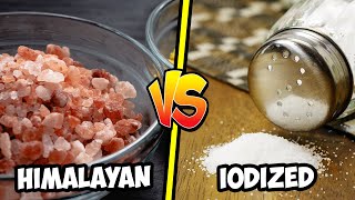 Iodized Salt vs Himalayan Pink Salt [upl. by Harbed]