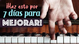 ¿Cómo soltar los dedos en el PIANO ⚡ ¡3 Ejercicios para tocar RÁPIDO [upl. by Burnard]