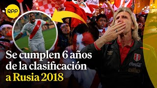 Hoy se cumplen 6 años de la clasificación de Perú al Mundial Rusia 2018 [upl. by Caughey709]