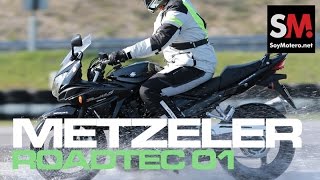 Metzeler Roadtec 01 2016 Prueba Neumático [upl. by Wakeen]