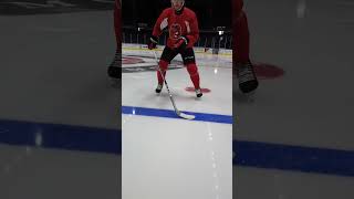 Power Skating Edges Outside edge stop underneath body [upl. by Alric]