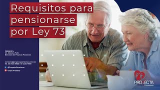 Requisitos para pensionarse por Ley 73 [upl. by Enerahs]