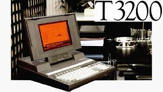 1987 Toshiba T3200  The most powerful laptop of 30 years ago [upl. by Novert]