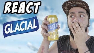 REACT  CERVEJA GLACIAL É BOA  FAZ MAL [upl. by Adamik]